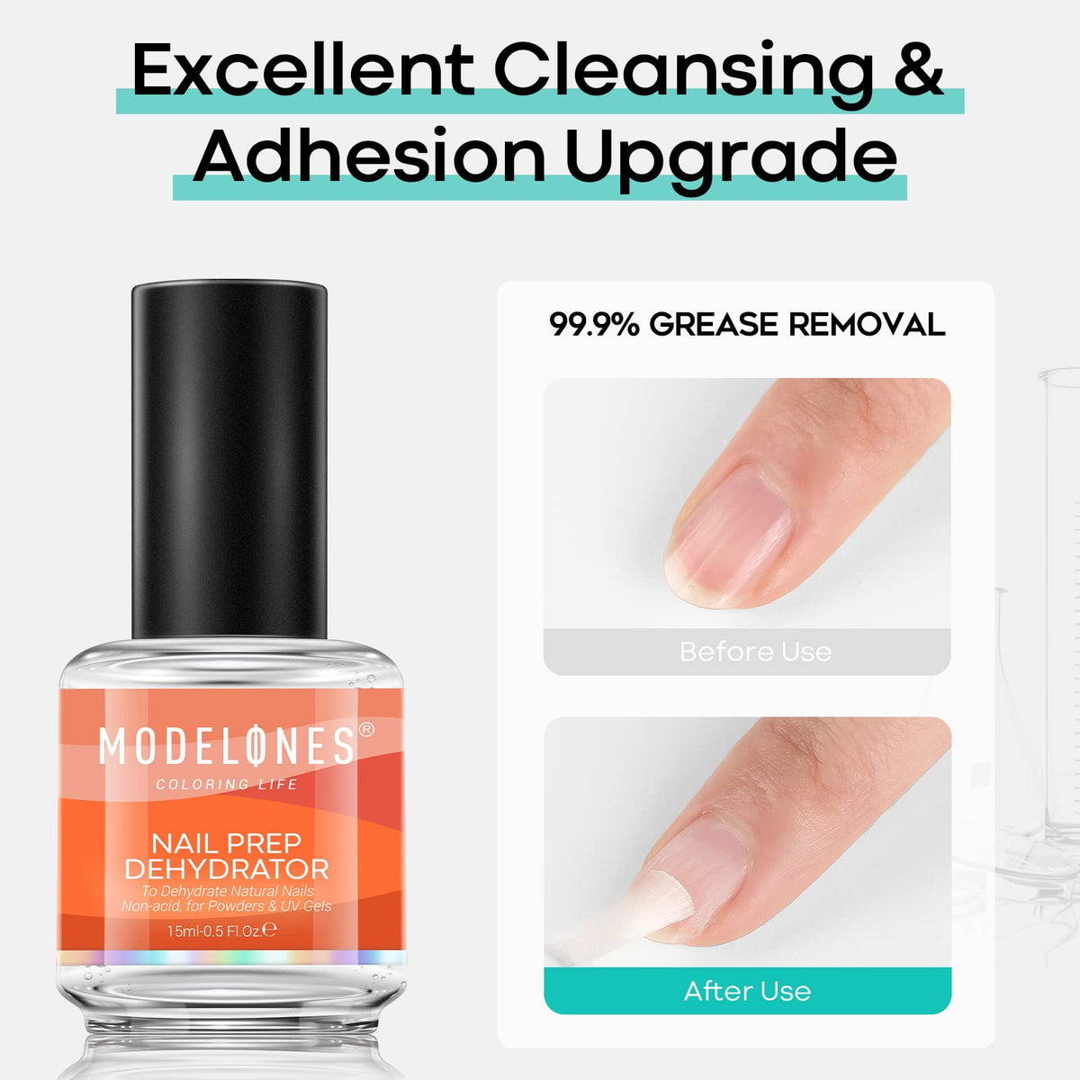 modelones Nail Dehydrator application on nails