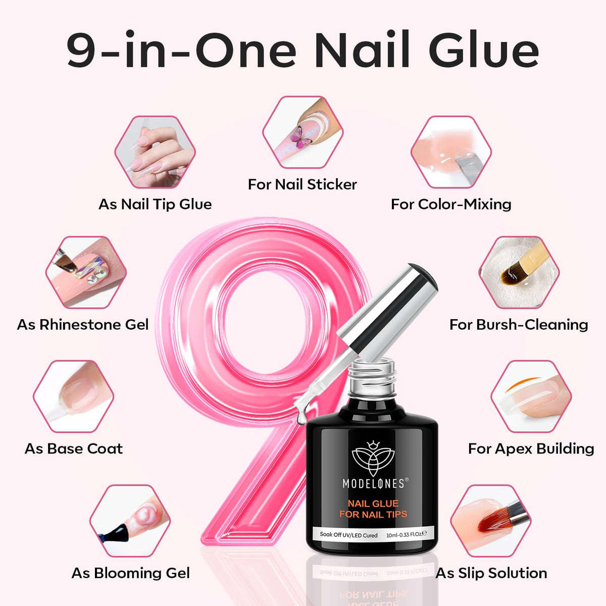 modelones Nail File included in the kit