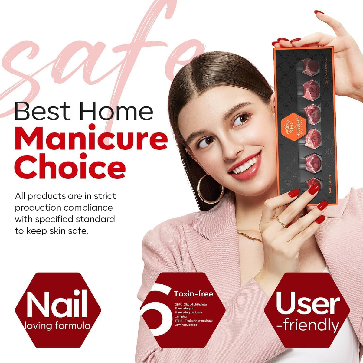 modelones nail polish set ideal for gifting with elegant presentation