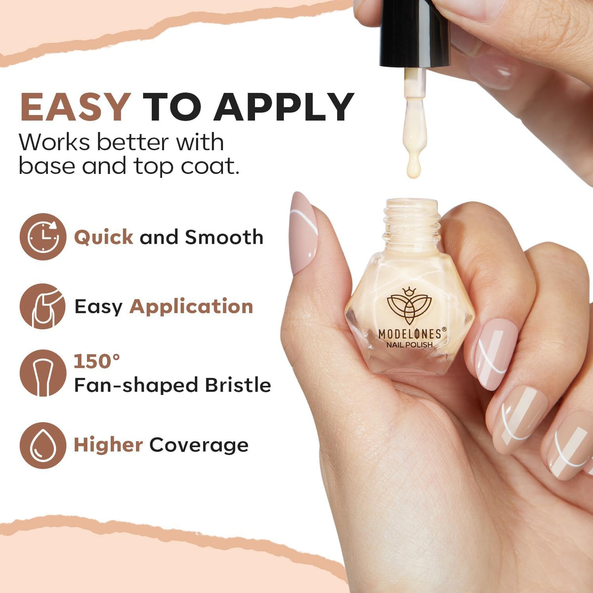 modelones nail polish set packaging with product details