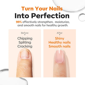 modelones Nail Strengthener and Growth clear hardener with Jojoba oil