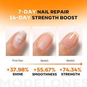 Modelones Nail Strengthener and Growth Oil 15ml bottle with brush