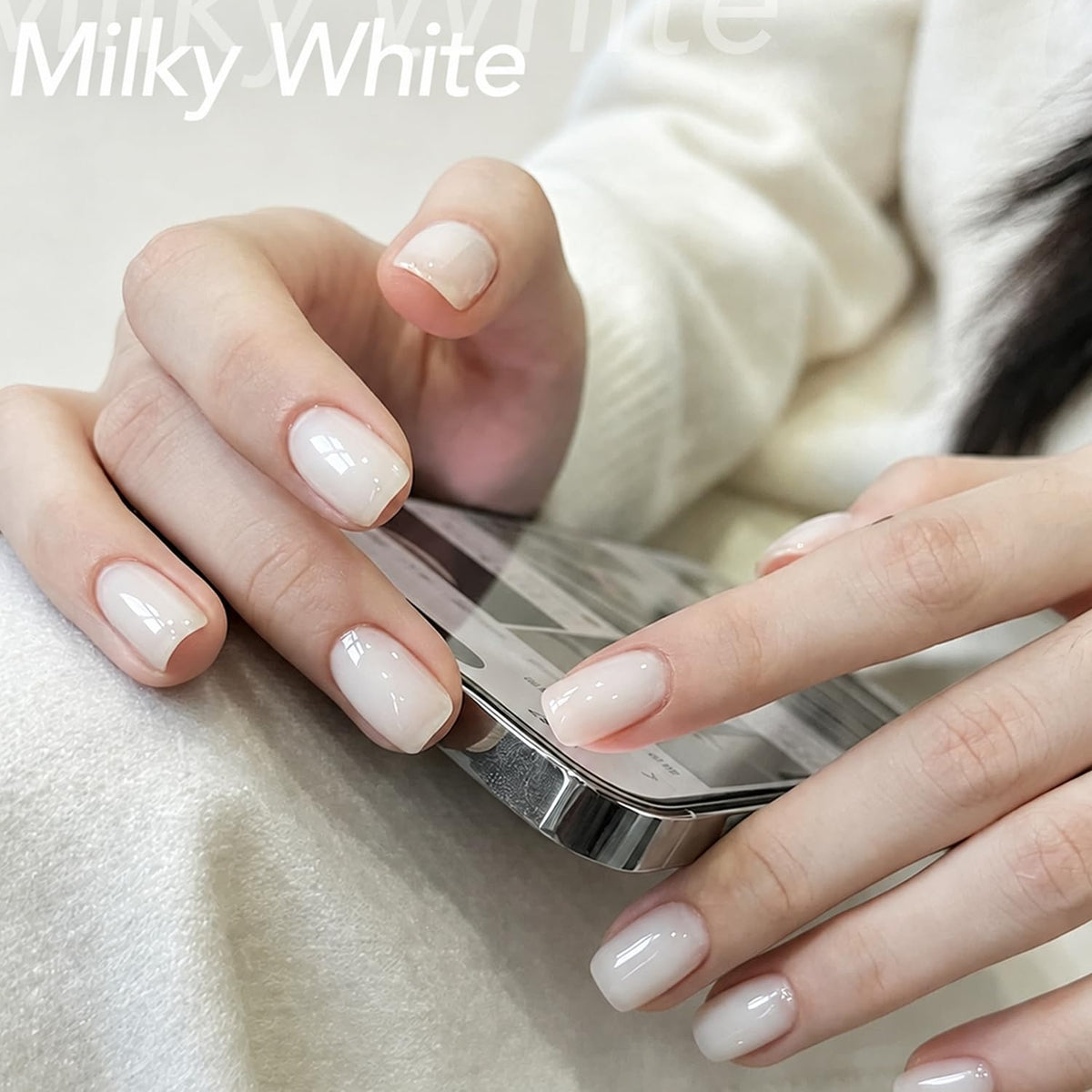 modelones Nail Strengthener application on nails