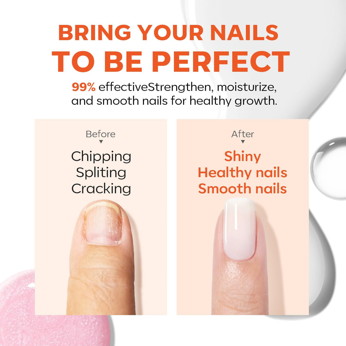 modelones Nail Strengthener close-up of brush