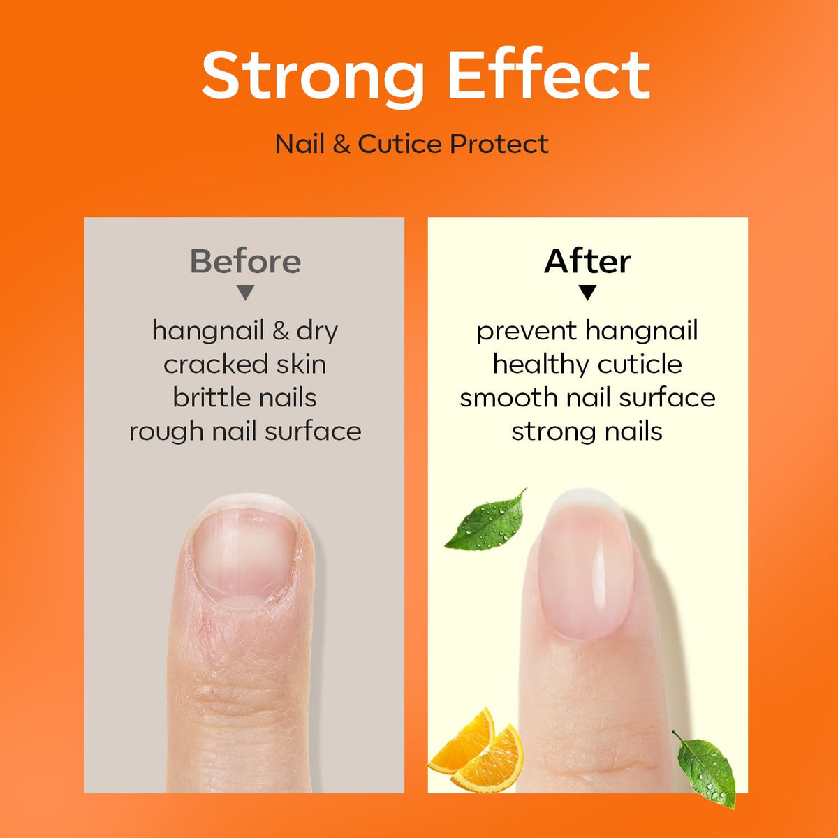 modelones Nail Strengthener Cuticle Oil 15ml with precision brush