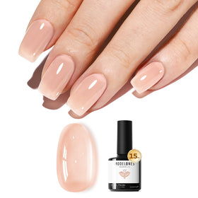 modelones Nude Gel Nail Polish 15ml bottle front view