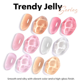 modelones Nude Gel Nail Polish brush close-up