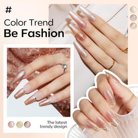 modelones Nude Gel Nail Polish Set packaging