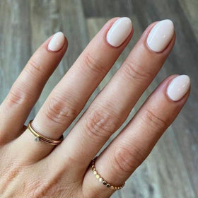 modelones Oval Press On Nails Kit with 32 reusable nails