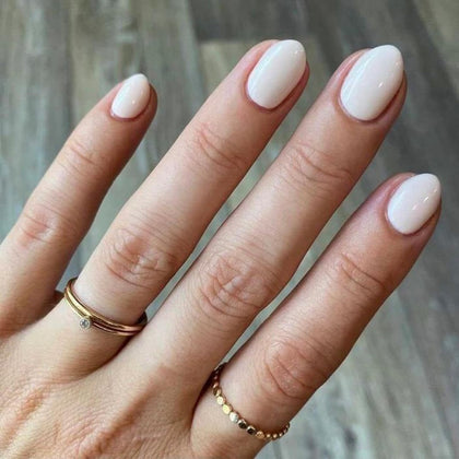 modelones Oval Press On Nails Kit with 32 reusable nails