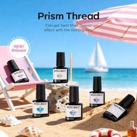 modelones Pearl Gel Nail Polish in green colour bottle