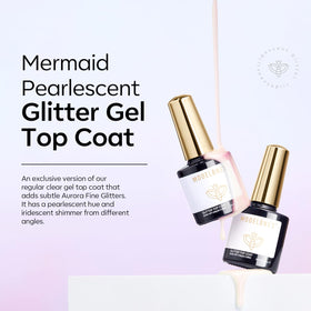 modelones Pearl Gel Top Coat on a manicure table