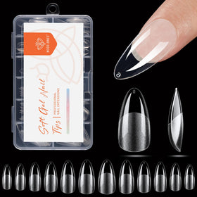 modelones Pointed Almond Nail Tips 216 pcs packaging front view