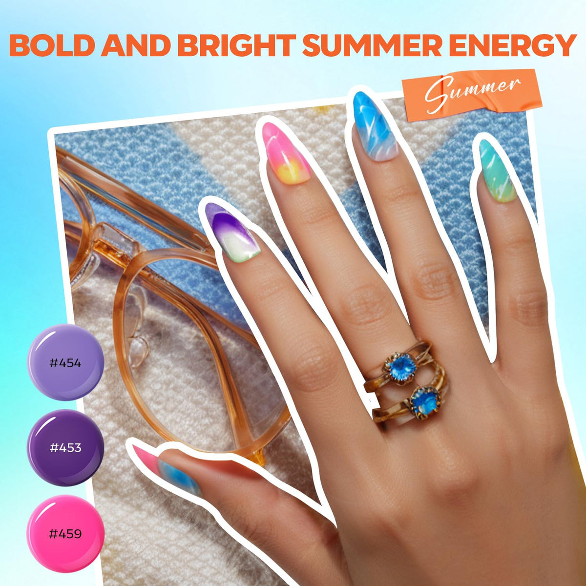 modelones Poly Nail Gel Kit tools layout