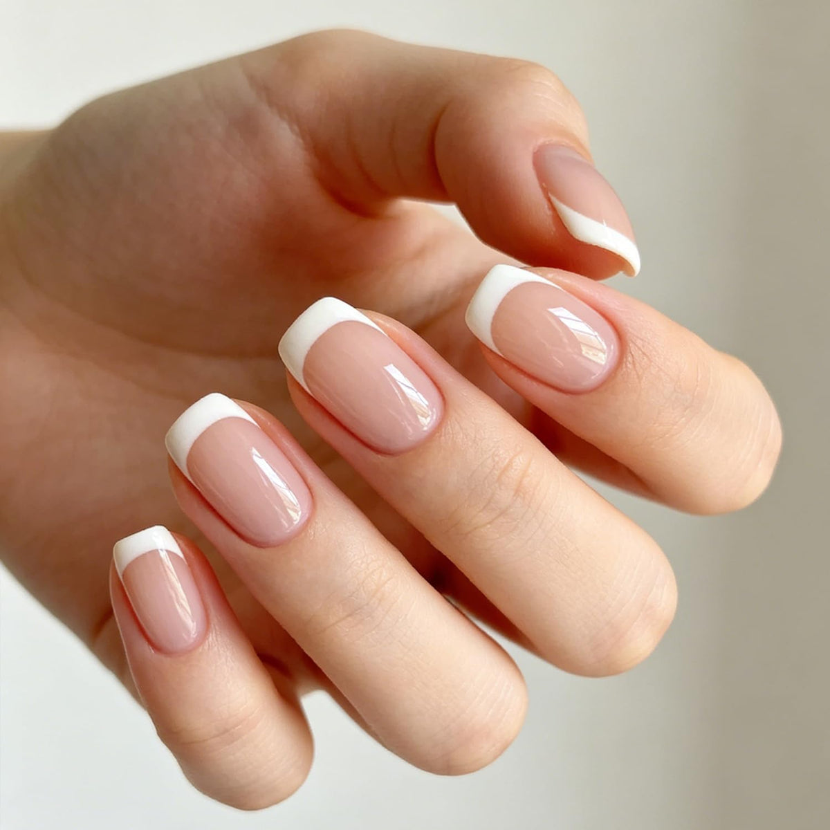 modelones press on nails kit with accessories including nail glue and file