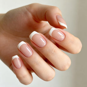 modelones press on nails kit with accessories including nail glue and file