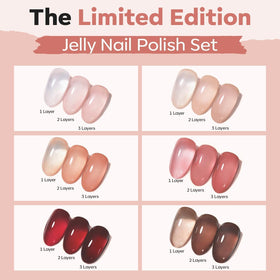 modelones Quick Dry Nail Polish bottles arranged neatly