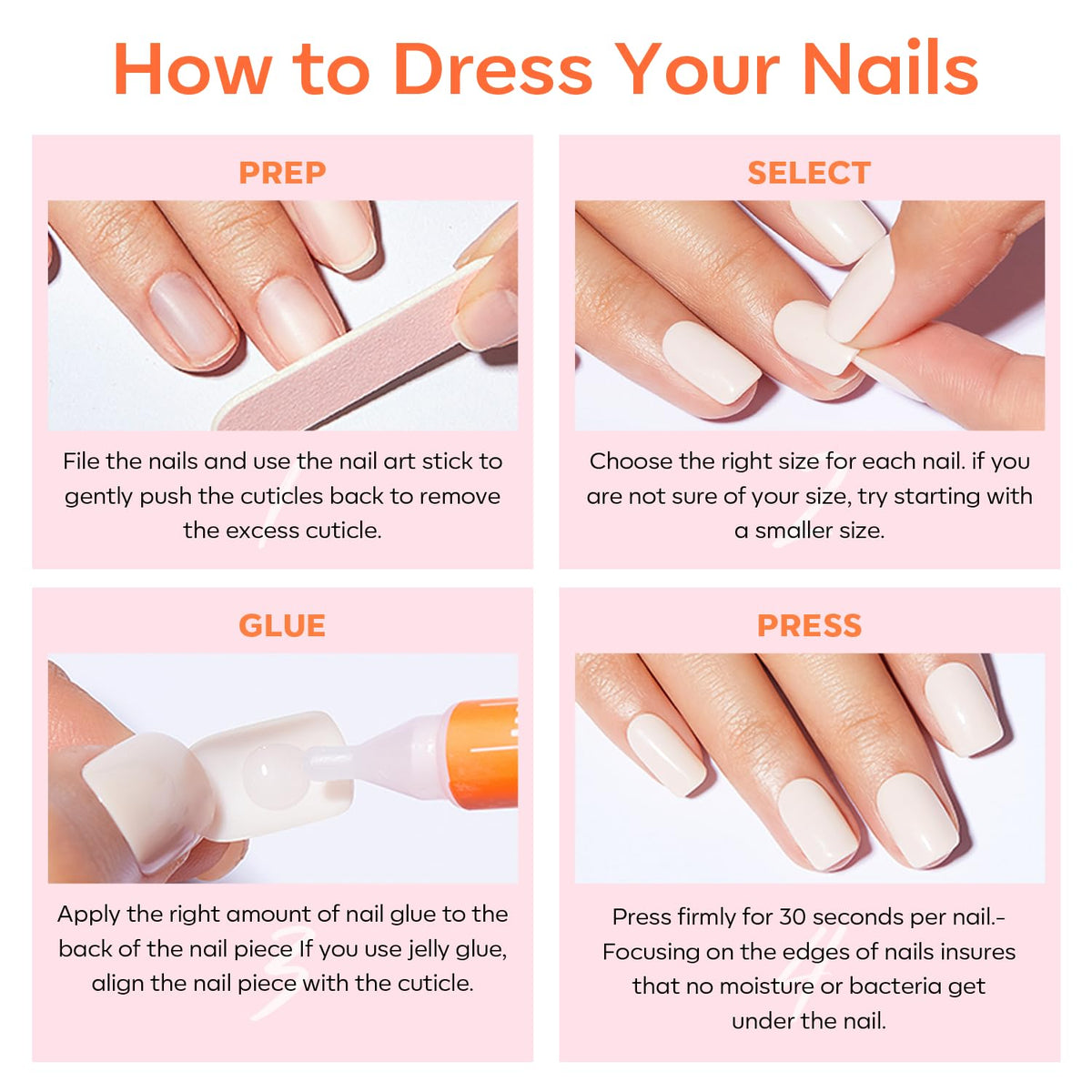 modelones Red Cat Eye Press On Nails with cuticle stick and prep pad