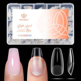 modelones Short Coffin Nail Tips 360pcs front view