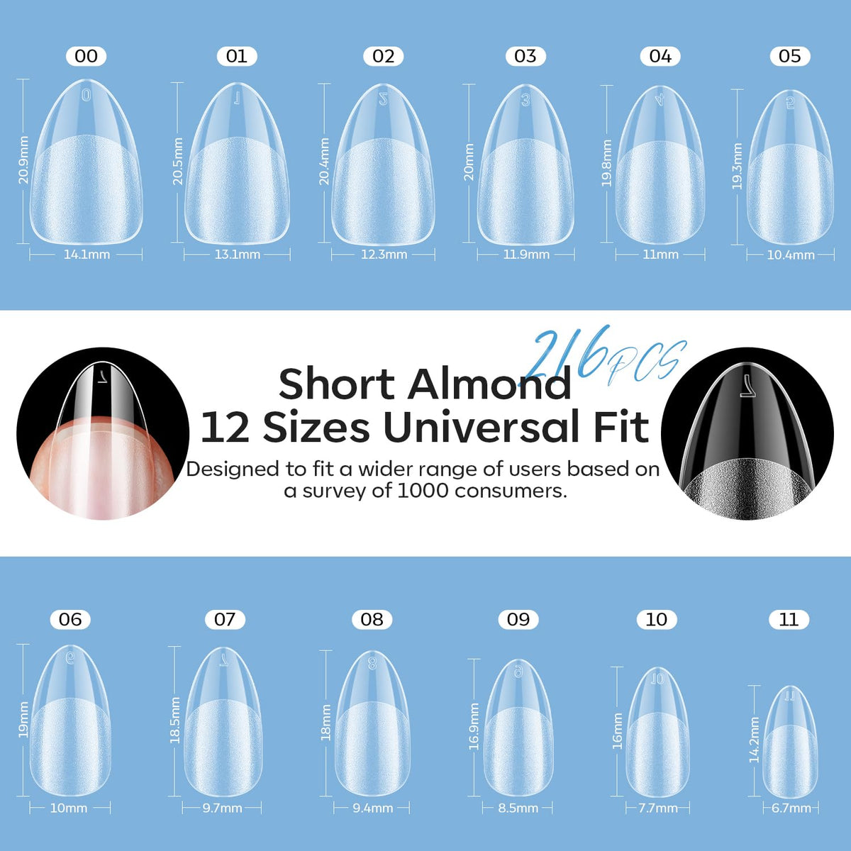 modelones solid nail glue gel bottle