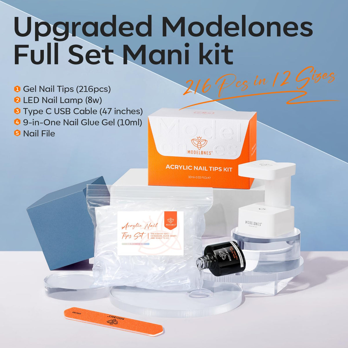 modelones UV/LED Nail Lamp with timer settings