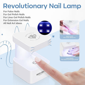 modelones UV LED Nail Lamp with timer settings