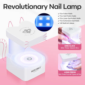 modelones UV LED Nail Lamp with timer settings