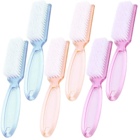MODENGKONGJIAN Nail Cleaning Brushes Set 6 PCS in multicolour