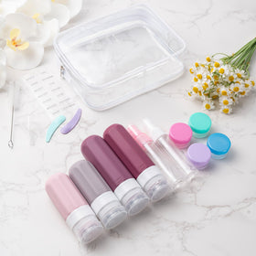 MODENGKONGJIAN travel bottles set with packaging on a flat surface
