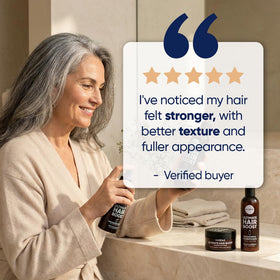 Moerie Hair Growth Mask application