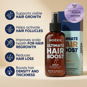 Moerie Hair Growth Serum Spray 150ml back view