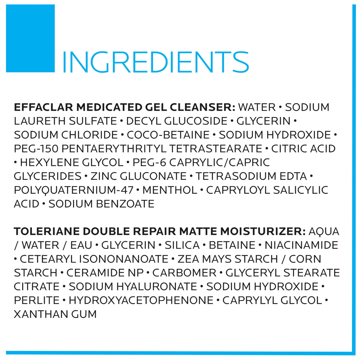Moisturiser and cleanser set displayed on a bathroom counter
