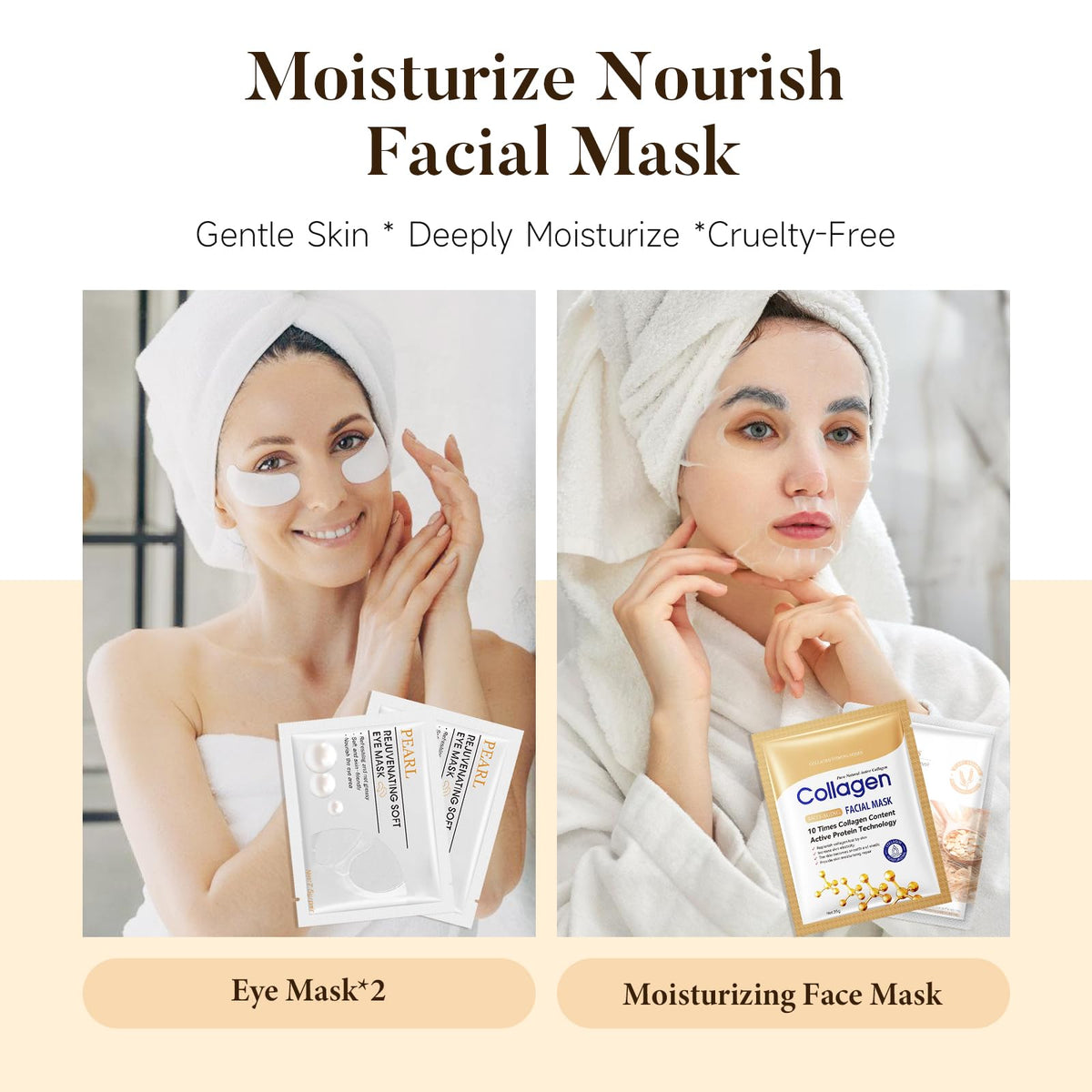 Moisturizing face mask from Suhctuptx Spa Gift Set