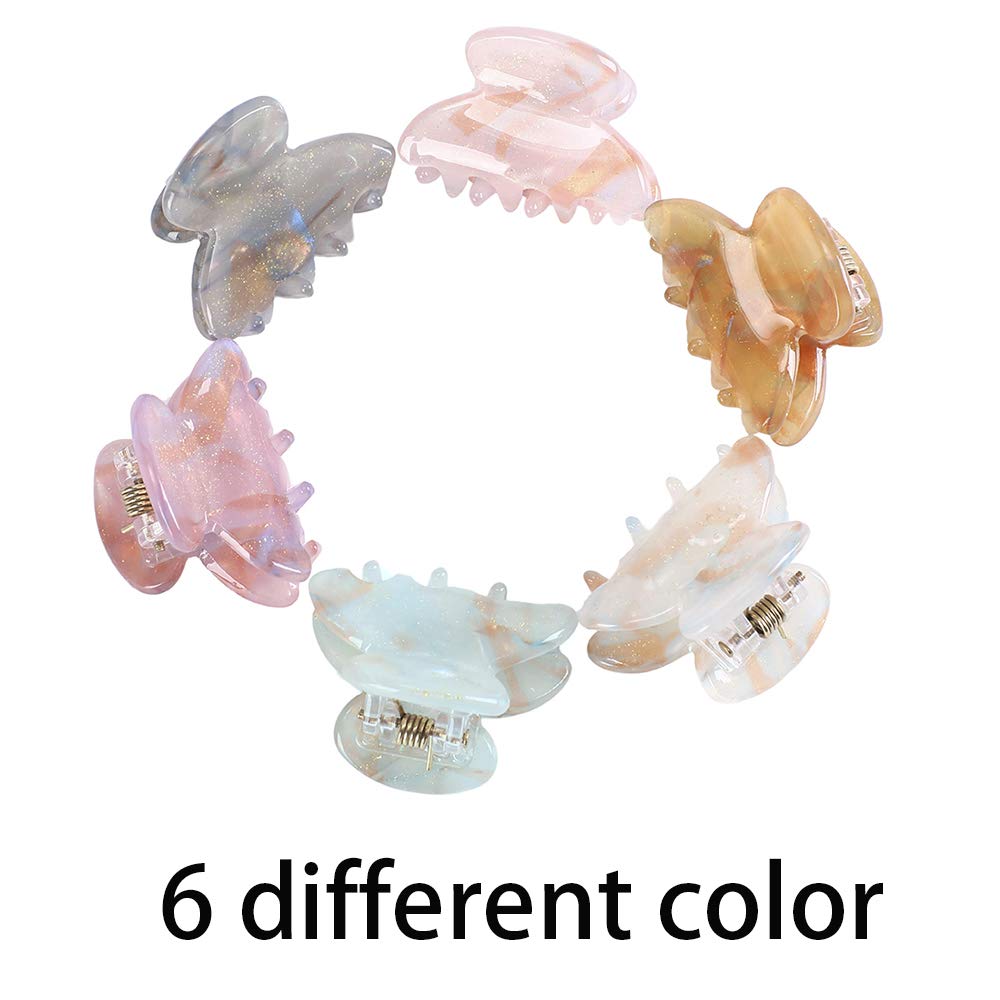 Molans Mini Hair Clips displayed in a colourful arrangement