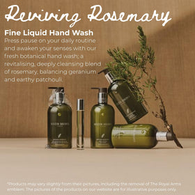 Molton Brown Reviving Rosemary Hand Wash bottle side view