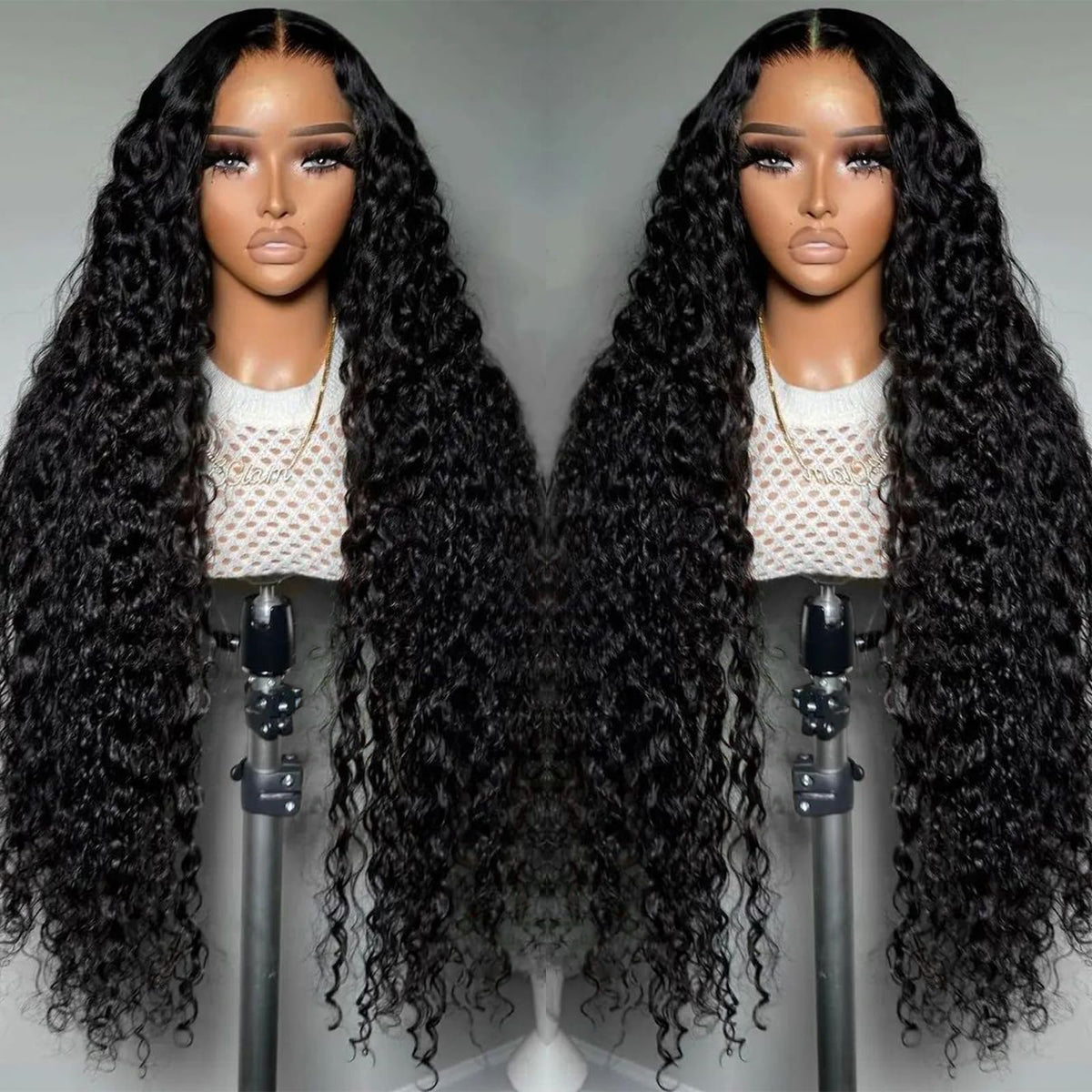 Momaksa 30 Inch Lace Front Wig back view highlighting density