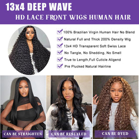 Momaksa 30 Inch Lace Front Wig side view with adjustable straps