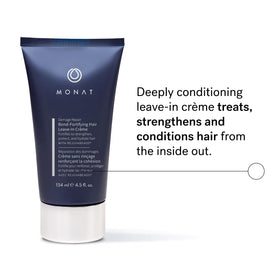 MONAT Damage Repair Hair Crème application on hair