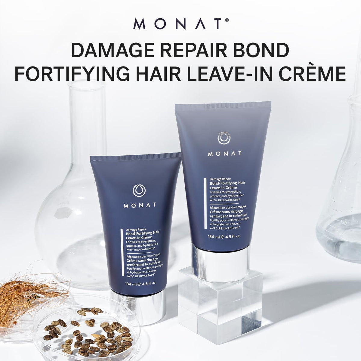 MONAT Damage Repair Hair Crème texture close-up