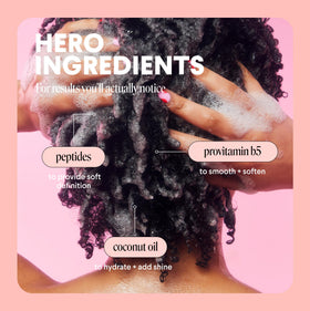 MONDAY HAIRCARE Curl Define Shampoo texture close-up