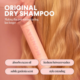 MONDAY HAIRCARE Original Dry Shampoo 200 mL back view