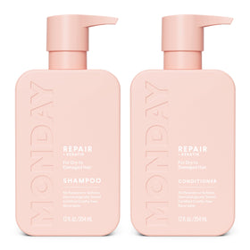 MONDAY HAIRCARE Repair Shampoo and Conditioner Set front view