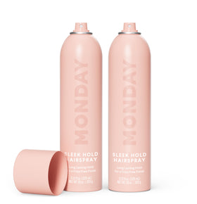 MONDAY HAIRCARE SLEEK HOLD Hairspray 10 oz front view