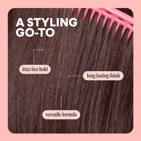 MONDAY HAIRCARE SLEEK HOLD Hairspray in a bathroom setting