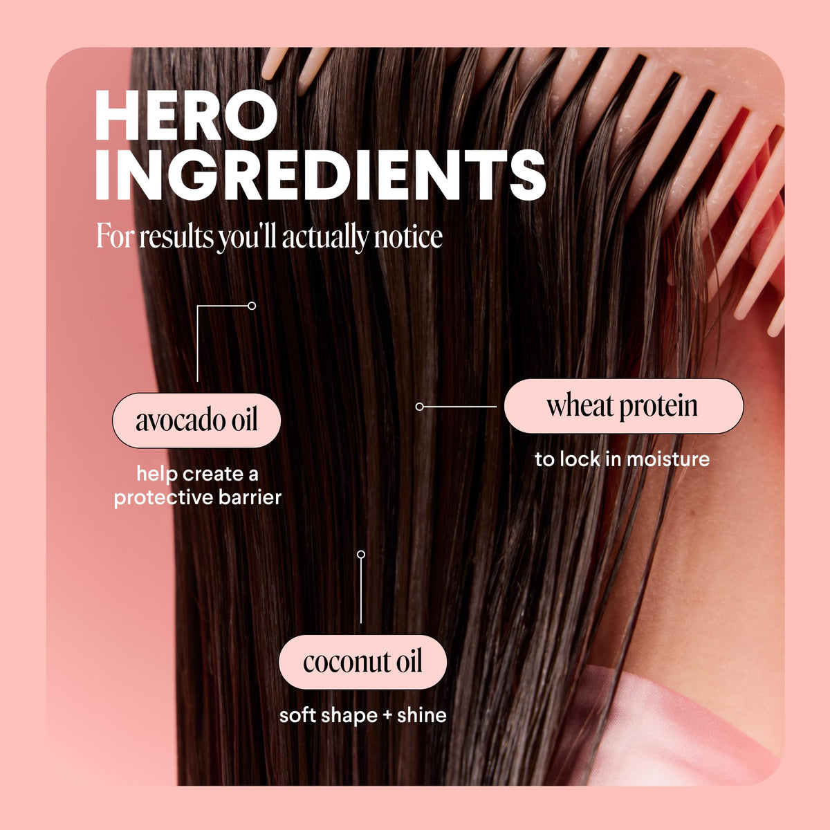 MONDAY HAIRCARE Smooth Shampoo bottle with coconut and shea butter