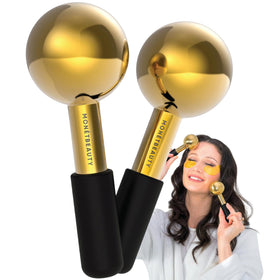 MonétBeauty Stainless Steel Ice Globes front view