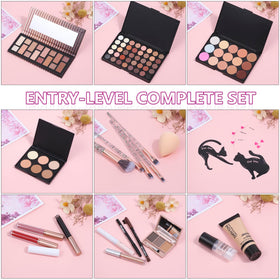 Moobirlet makeup kit in stylish travel case