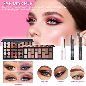 Moobirlet makeup kit with foundation and concealers displayed