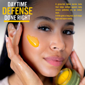 moochi Daytime Defense Balm texture close-up
