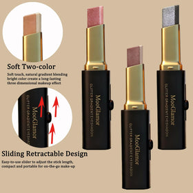 MooGlamor Eyeshadow Stick retractable slider design